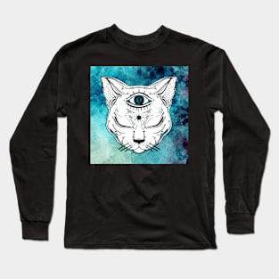 The third eye of the cat Long Sleeve T-Shirt